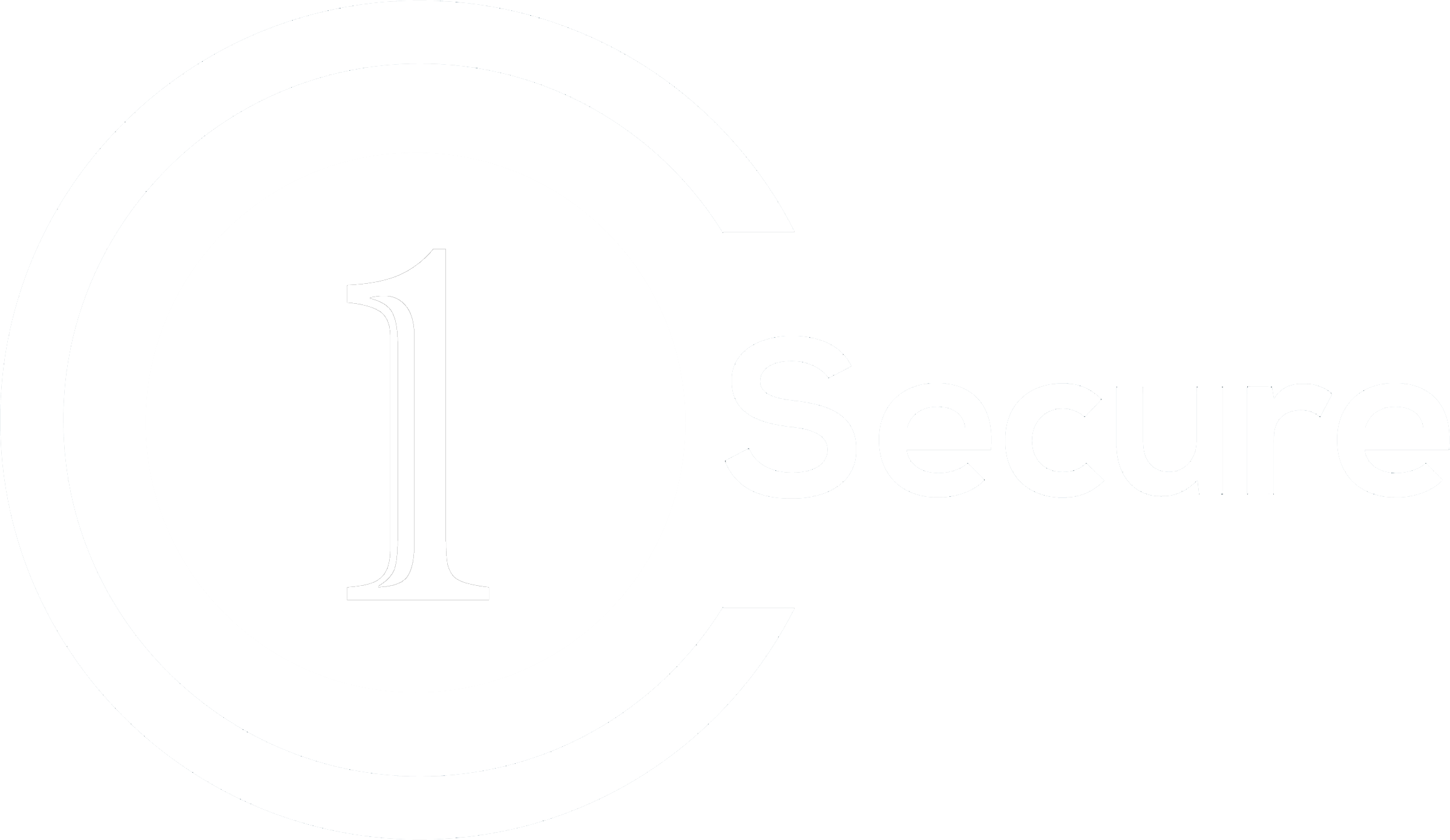 c1secure logo wit